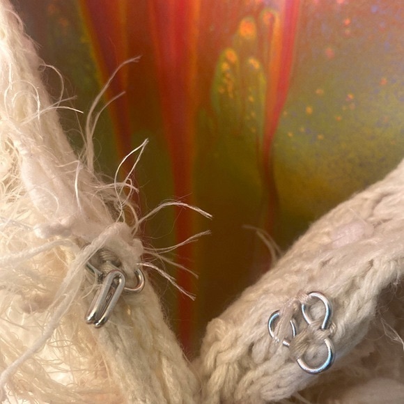 JODIFL Boho Hippie Viking Shaggy Knit Vest - Picture 14 of 15